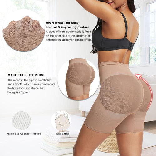 Reta High Waist Seamless Curve Creator Shapewear the mid section and butt shaper front photo