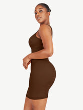 Load image into Gallery viewer, Reta Square-neck Shaper Mini Bodycon Dress Shapewear
