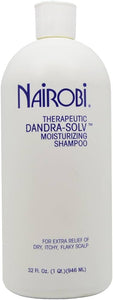 Nairobi Dandra-solv moisturizing shampoo 32 oz front photo. 