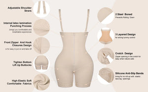 Reta Triple Control Bodysuit Shapewear