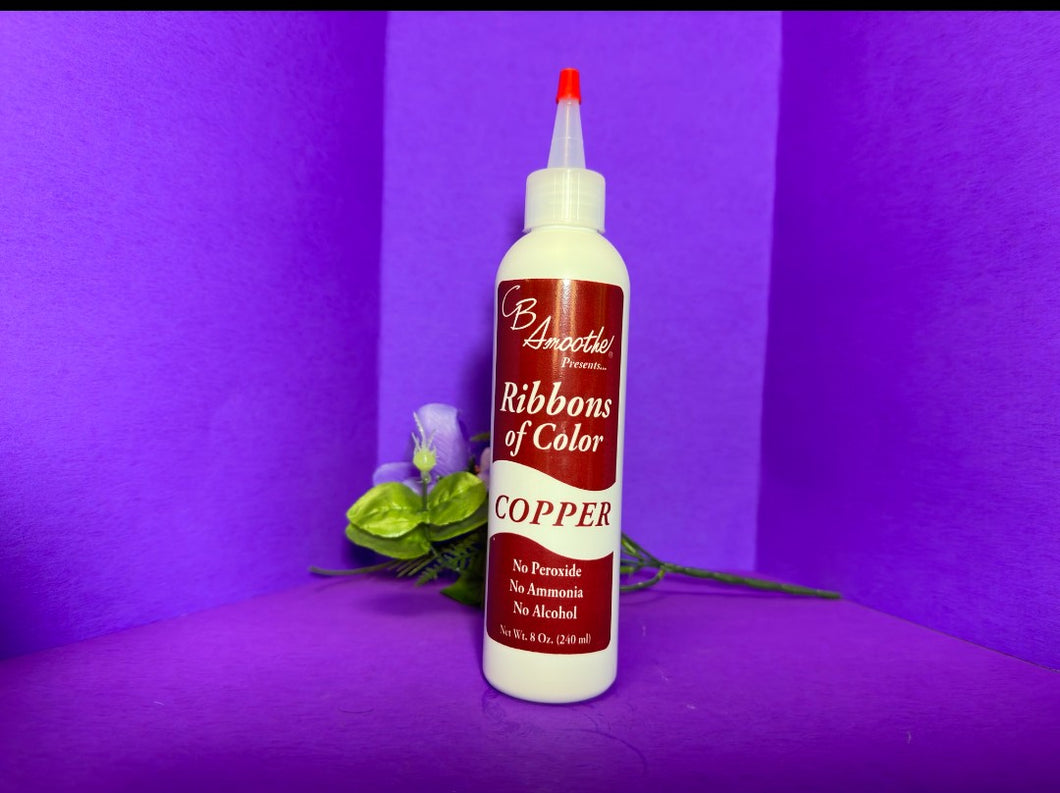 CB Smoothe Ribbons of Color Copper 8oz Licensed Professionals Only