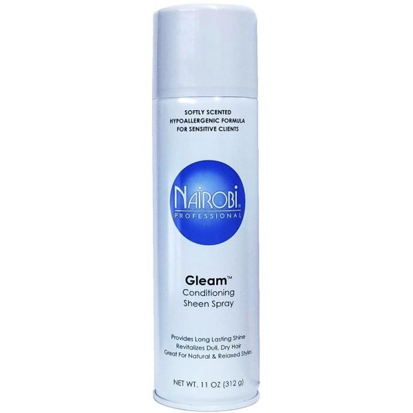 Nairobi Gleam Sheen Spray 10 oz Retail