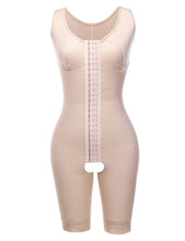 Load image into Gallery viewer, Reta Ultimate Stretch Nude Hooks Crotchless Unpadded Fajas Bodysuit Shapewear