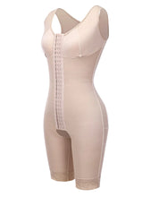 Load image into Gallery viewer, Reta Ultimate Stretch Nude Hooks Crotchless Unpadded Fajas Bodysuit Shapewear