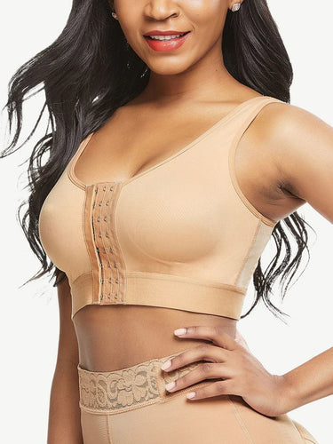 Reta Post-surgical Posture Corrector Bra Hooks Slimmer Shapewear the best shapewear for boob and thighs front photo