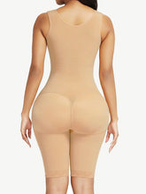 Load image into Gallery viewer, Reta 3-Row Hook Tummy Control Butt Lifter Thigh Trimmer Post-surgical Full Body Shapewear skin color back photo