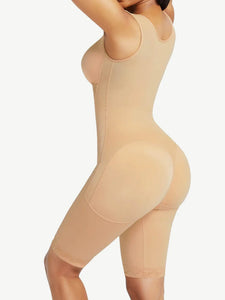 Reta 3-Row Hook Tummy Control Butt Lifter Thigh Trimmer Post-surgical Full Body Shapewear