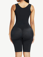Load image into Gallery viewer, Reta 3-Row Hook Tummy Control Butt Lifter Thigh Trimmer Post-surgical Full Body Shapewear back photo