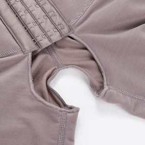 Reta Hook Open Crotch Underbust Fajas Bodysuit Breathability Shapewear