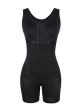 Load image into Gallery viewer, Reta Full Body Shaper Glue Zipper Open Crotch Lace Firm Foundations Shapewear