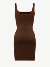 Load image into Gallery viewer, Reta Square-neck Shaper Mini Bodycon Dress Shapewear