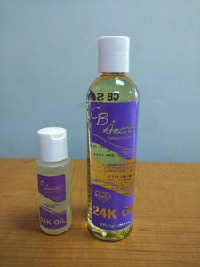 CB Smoothe 24K Oil 8oz Licensed Professionals Only - New Supply Zone & Fab Fashions